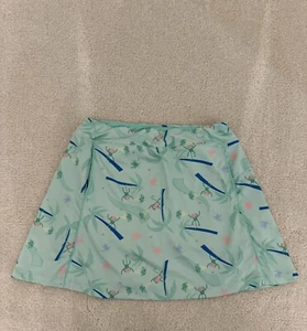 Girls Golf Skort Turtles & Tees Size XL (14-16) Cute Monkey Love Print - Picture 1 of 5