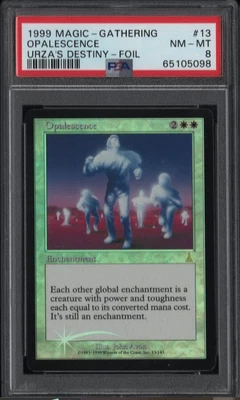 MTG Foil Opalescence PSA 8 - Magic the Gathering NM-Mint - Image 1 of 2