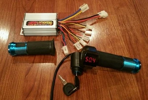 48 volt 1000 watt speed controller and digital throttle for brushed motors - Picture 1 of 11