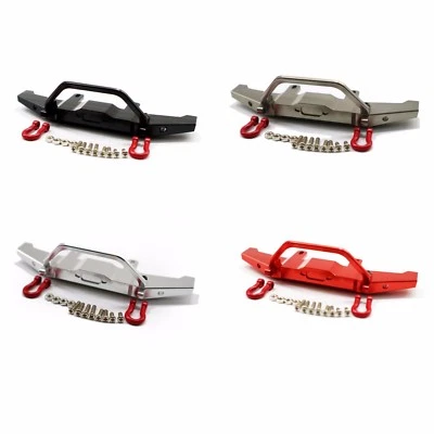 Aluminum CNC Upgrade Metal Front Bumper Guard For WPL C14 C24 1/16 Car WPL1673 - Image 1 of 4