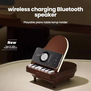 Altavoz Bluetooth Carga Inalámbrica EZVALO y Soporte Lámpara Mesa Piano Jugable - Imagen 1 de 12