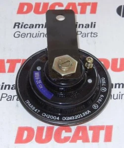 1991-on Ducati 900SS Guzzi LeMans horn 12 volt larger 3.5" diameter = 90mm F - Picture 1 of 1