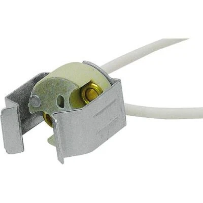 SCHAUM 5 Piezas - Casquillo Bajo Voltaje GU5,3 T250 con Resorte de Soporte con Cable de Silicona 12cm