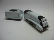 trackmaster engine on wooden track