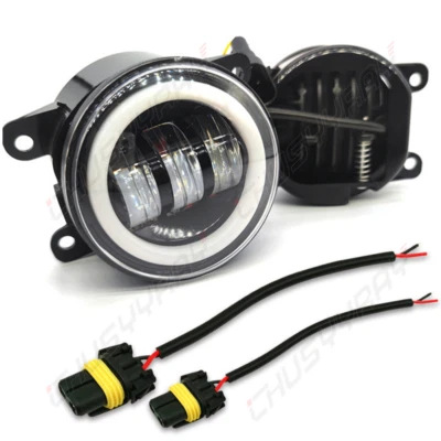 Luces antiniebla LED redondas DRL para parachoques Chrysler PT CRUISER 2006-2010 4" PULGADAS Foto 1 de 4