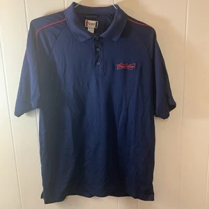 Budweiser Polo Shirt Size XL Collared Employee Cotton Men's Polo Shirt - Picture 1 of 7