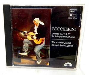 CD LUIGI BOCCHERINI Quintets IV, V, & VI For String Quartet & Guitar - Foto 1 di 1