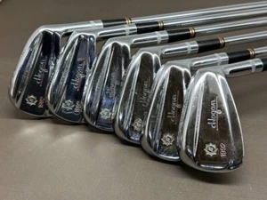 BEN HOGAN APEX 1992 muscle back iron set 3-8 6pcs Steel shaft RH Used From Japan - Picture 1 of 12