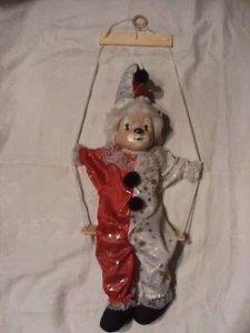 clown a suspendre - balancoire -- / ceramique - tres bon etat - Bild 1 von 5