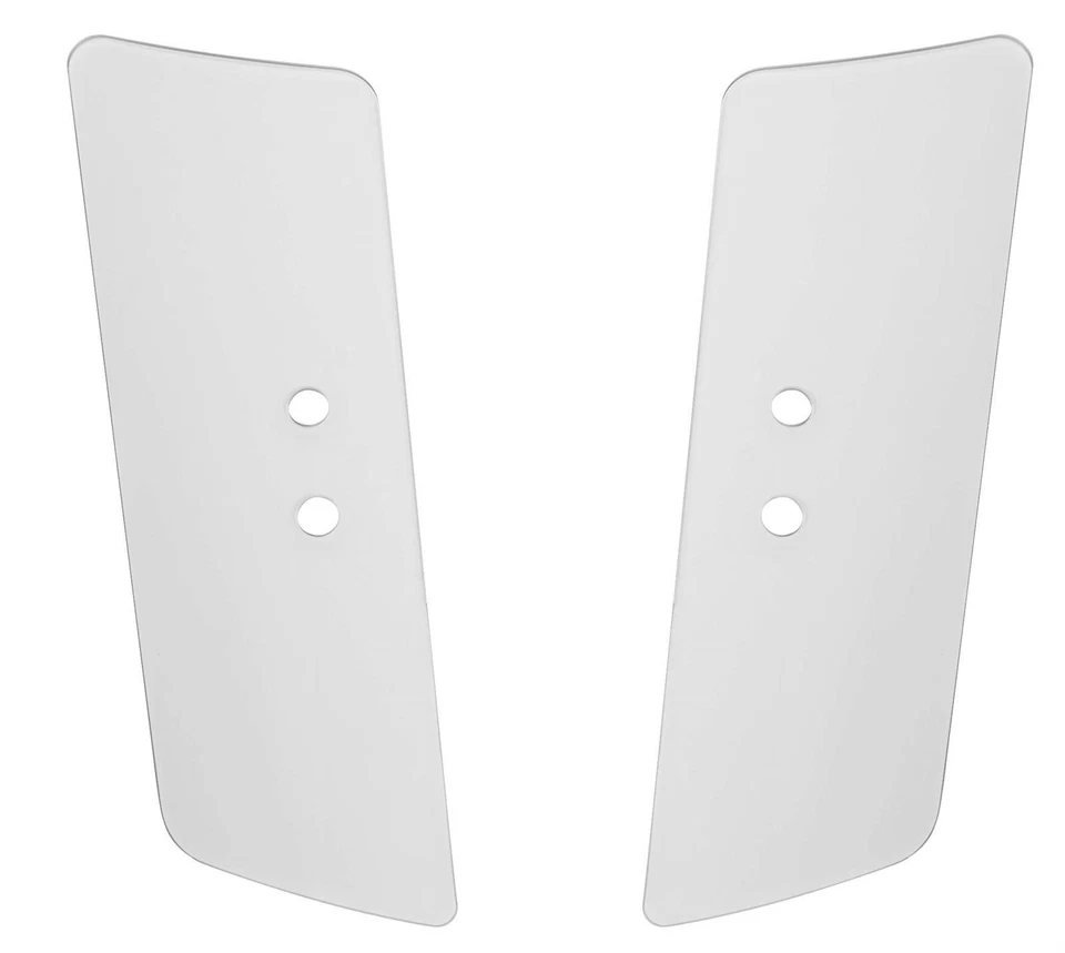 Memphis Shades Clear Ghost Fork Wing Air Deflectors (MEM5804) - Изображение 1 из 1