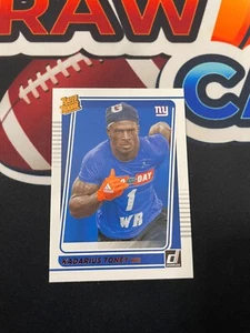 2021 Panini Donruss Rated Rookie Portrait Kadarius Toney #264 Rookie RC - Picture 1 of 2