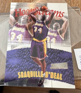 1997/98 Stadium Club MEMBERS ONLY Shaquille O’Neal  HOOP SCREAMS RARE🔥