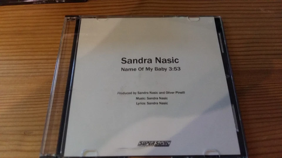 Sandra Nasic Name of my Baby Promo CD  - Bild 1 von 1