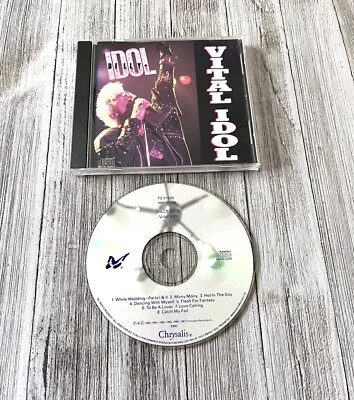 Billy Idol Vital Idol CD 1987 Chrysalis Records - Image 1 of 4