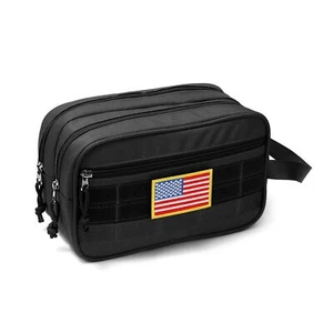Toiletry Bag for Men Travel Bag Three Layer Dry Wet Separate Travel Toiletry ... - Picture 1 of 9