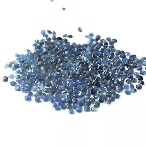 Lot 35pcs - 1.5 mm Natural Blue Sapphire Stone, Round unheated Sapphire Gemstone - Picture 1 of 3