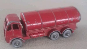 Vintage Lesney No.11 ERF Petrol Tanker In Red Unboxed - Picture 1 of 9