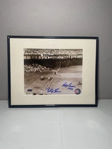 Ralph Branca Bobby Thomson Signed Inscribed "Oct. 3, 1951" 8x10 Photo COA - Picture 1 of 14