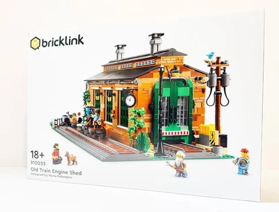 LEGO 910033 Old Train Engine Shed (Bricklink Designer Program) - BNISB - Image 1 of 4