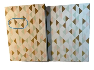 📸 2 Fotoalben mit geometrischem Muster – je für 200 Bilder (10 × 15 cm) - Bild 1 von 4