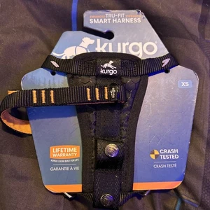 XSmall Black Kurgo Enhanced TRU-FIT Strength Smart Harness Crash Tested - Picture 1 of 7