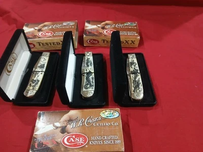 Lote de cuchillos Case. Serie 3 Shepard Hills Mermaid Foto 1 de 4