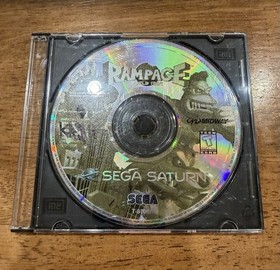 Rampage World Tour - (Sega Saturn Game) - Disc Only