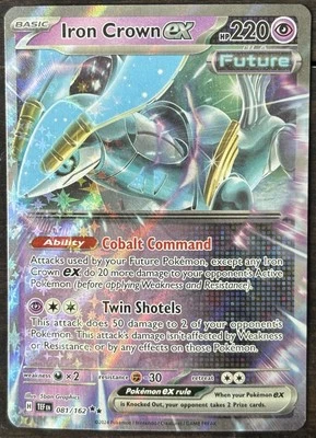 Iron Crown ex 081/162 Sv05: Temporal Forces Holo - Image 1 of 2