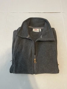 Fjallraven Women’s XL Stina Fleece Jacket Soft Insulating Full Zip Grey 89464 - Picture 1 of 7