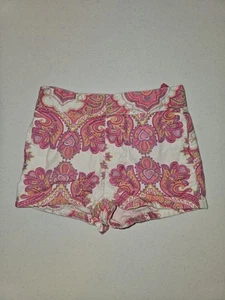 Pink Paisley Shorts - Picture 1 of 3