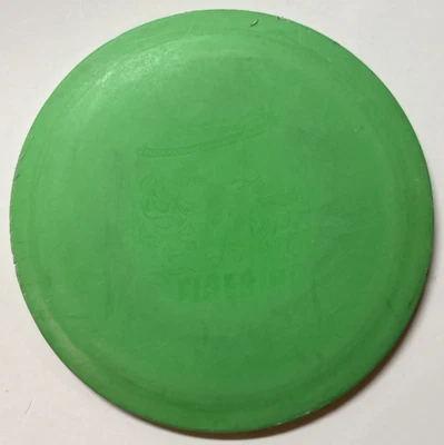 Innova DX Firebird PFN Patent Number Penned Green Disc Golf 173g Flat Used - Image 1 of 3