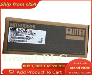 MDS-B-SVJ2-06 Nuevo Sellado Mitsubishi AC Servo Driver MDS-B-SVJ2-06 1 PIEZA - Imagen 1 de 1