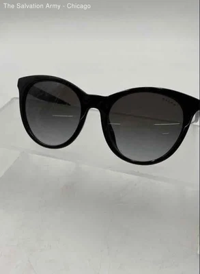 Ralph Lauren Womens Black Tortoise Shell RA3294U Full Rim Round Sunglasses - Image 1 of 4