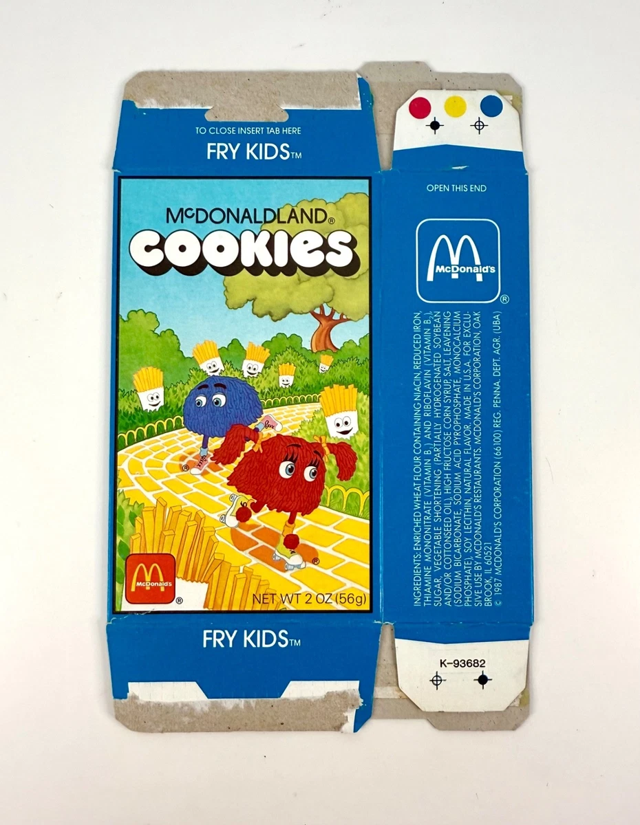 1980年 マクドナルドランド クッキー ボックスカード フルセット