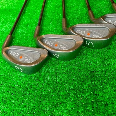 Ping EYE2 PLUS Iron Set Orange Dot 9 Pieces Used Right Handed F/S #10 - Image 1 of 4