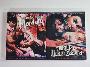 Fred Vogel's August Underground And Mordum Sealed New Rare Collectors Edition - Picture 1 of 4