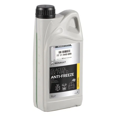 1L ORIGINAL Renault Kühlerfrostschutz GLACEOL RX TYPE D (NEU) 7711949699 - Bild 1 von 2