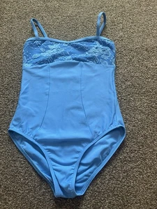 Wear Moi Leotardo Encaje Azul Edad 10-12 Años - Imagen 1 de 3