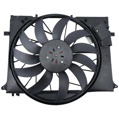 Brushless Motor Cooling Fan Assembly For Mercedes-Benz CL500 SL600 SL63 SL65 AMG - Image 1 of 4