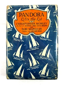 1st ED "Pandora Lifts the Lid" Morley, Marquis - 1924 HC w/DJ - George H. Doran - Picture 1 of 9