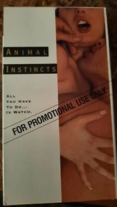 Animal Instincts (VHS, 1992) super rare promo. Look!!!! - Picture 1 of 3