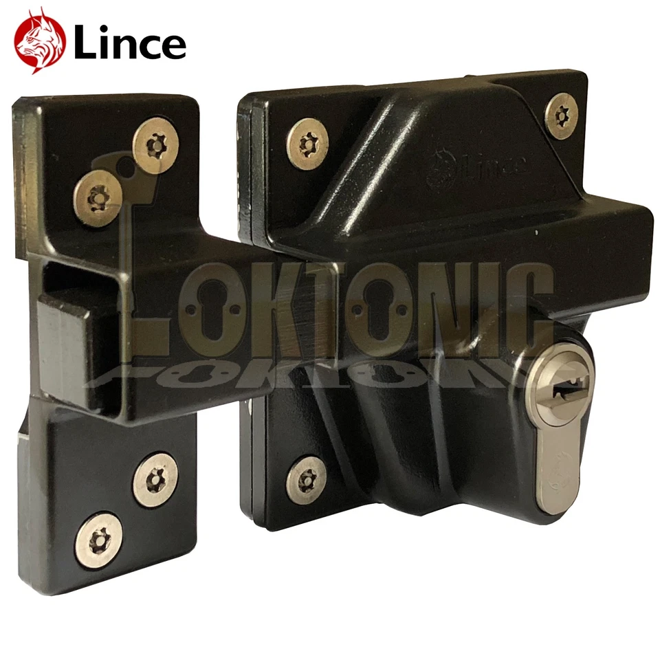 Lince Weld ad alta sicurezza Heavy Duty Euro Gate Slide Bolt Lock Cancelli in ferro battuto