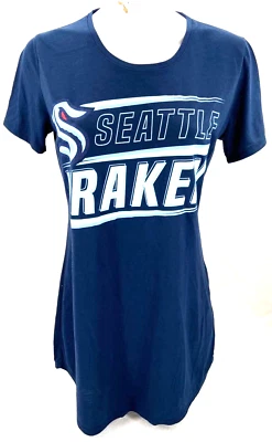 NEW Seattle Kraken NHL Concepts Sport Navy SS Sleep Dress Pajamas Women's M - Image 1 of 4