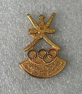 Seltene Olympia Pin Anstecker NOC OMAN Olympic Committee 2010 Generic Magnet - Bild 1 von 3