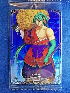 Fate Grand Order FGO | Tawara Touta: Archer | Tarjeta de oblea Bandai N03 Japón Envío gratuito - Imagen 1 de 9