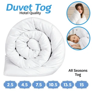 Duvet Quilt TOG Luxury Anti Allergy Duvets Single Double King Size Bedding Set - Picture 1 of 46