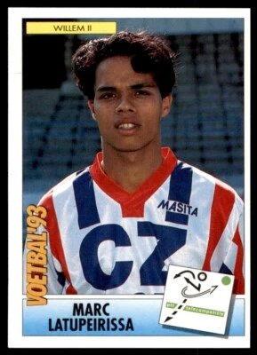 Panini Voetbal 93 (Netherlands) Marc Latupeirissa Willem II No. 162 - Image 1 of 2