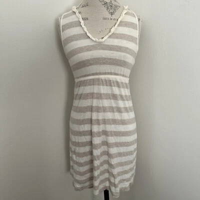 Vestido regata listrado Tommy Hilfiger roupa de dormir tamanho M júnior feminino - Imagem 1 de 4