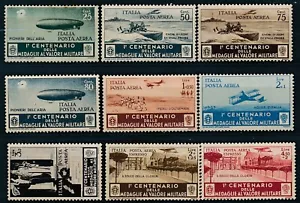 1934 ITALIA REGNO MEDAGLIE VALOR MILITARE POSTA AEREA+ EXP MLH F/3630 a - Imagen 1 de 1