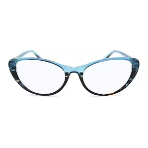 Brillo Dos Tonos Ojo de Gato Mujer Gafas de Lectura Transparente Claro Diversión - Imagen 1 de 7